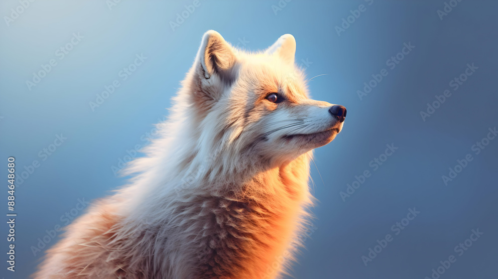 Naklejka premium Arctic Fox Portrait