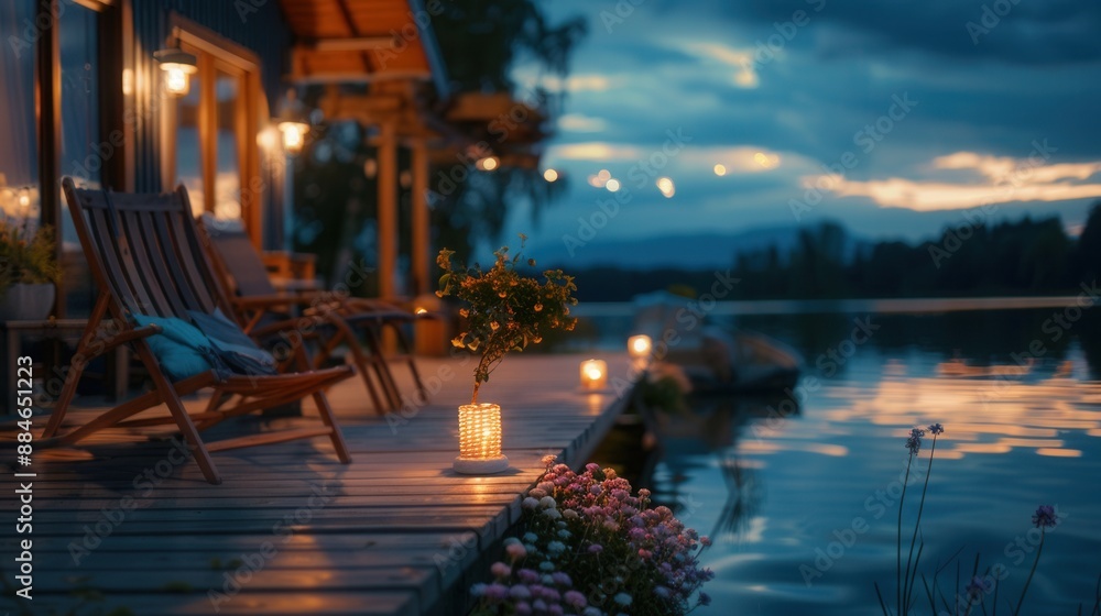 Vacation house with scenic lake view Vacation house with scenic lake view
