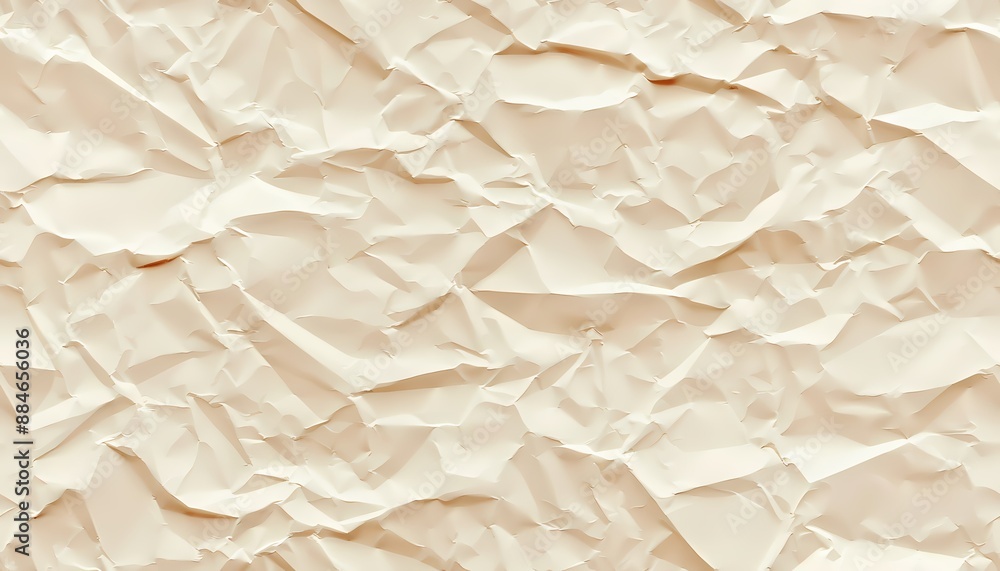 Obraz premium Seamless Texture Background of Recycled Beige Fiber Paper