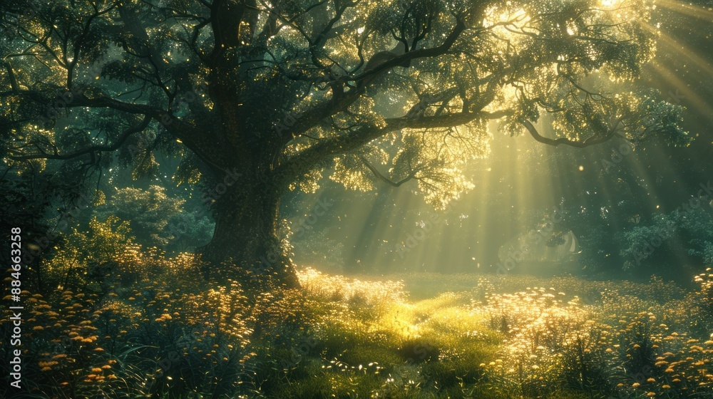Enchanted Forest Sunlight Enchanted Forest Sunlight
