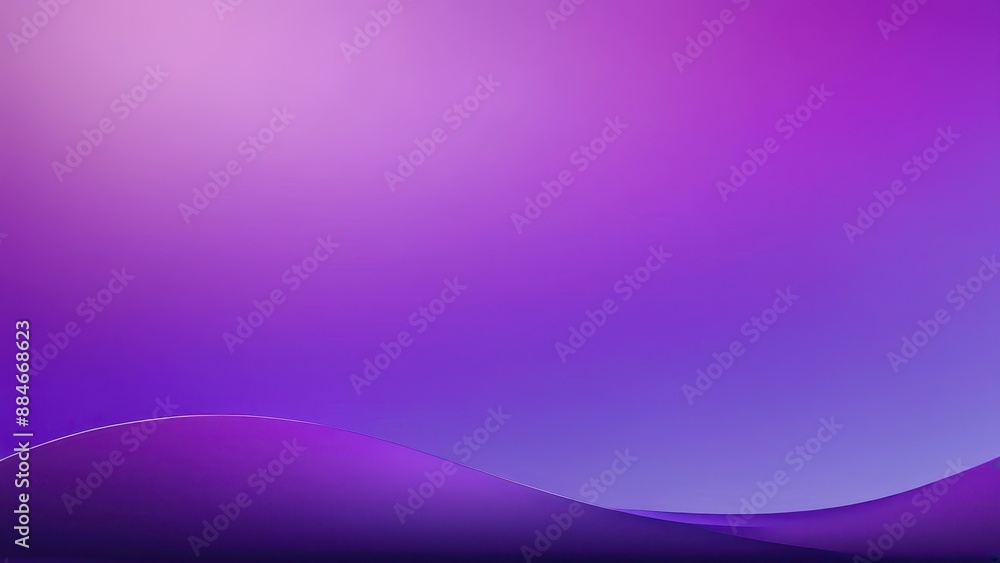 Purple Gradient Background With Curved Shape. Purple Gradient Background With Curved Shape.