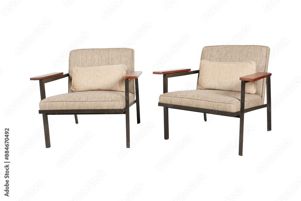 armchair isolated on white background armchair isolated on white background