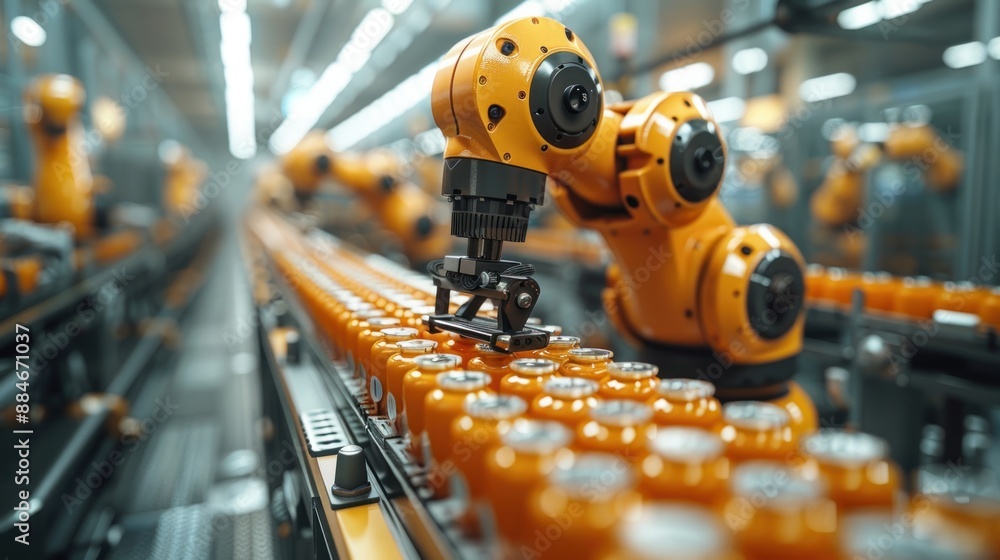 Automated Production Line with Robotic Arm Automated Production Line with Robotic Arm
