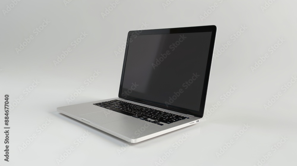 Laptop on a white background 3d rendering Computer generated image Laptop on a white background 3d rendering Computer generated image