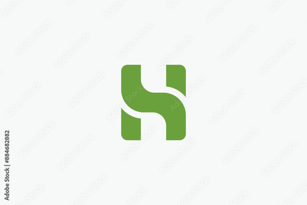Letter H Monogram Logo Letter H Monogram Logo