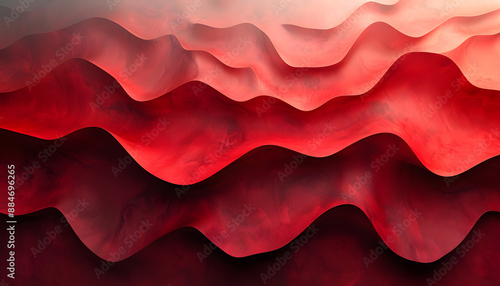 Fototapeta premium Red minimalist wallpaper