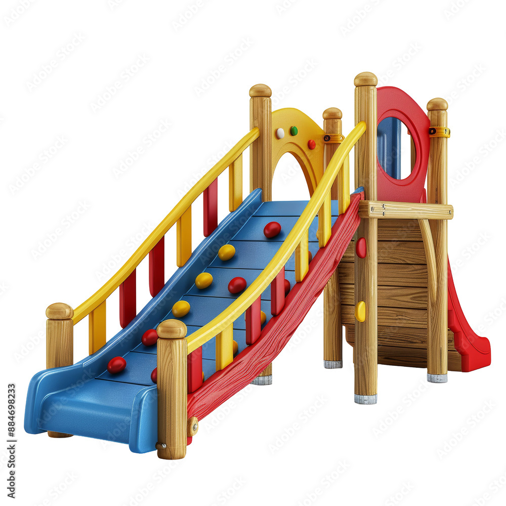 Playground Stairs and Slide Isolated on Transparent or White Background, PNG Playground Stairs and Slide Isolated on Transparent or White Background, PNG