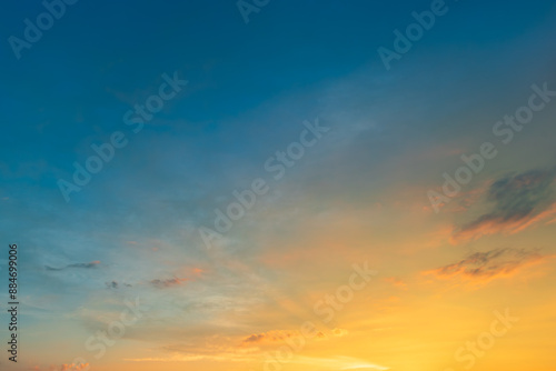 夕空