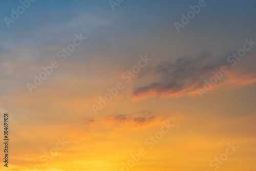 Fototapeta Naklejka Na Ścianę i Meble -  夕空