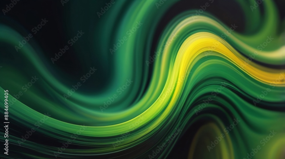 abstract green dark background with swirl vortex and wave abstract green dark background with swirl vortex and wave