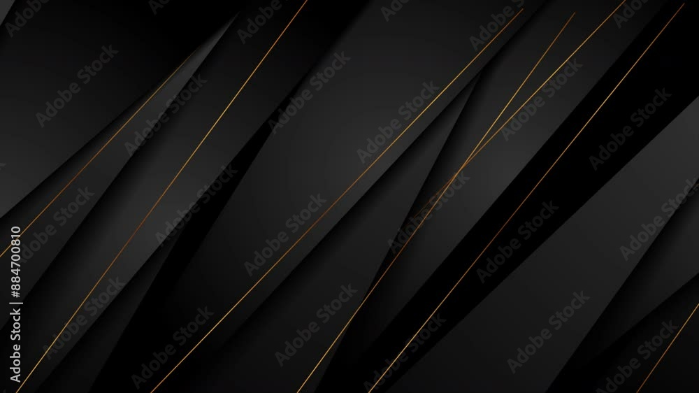 Corporate abstract background with black stripes and golden lines. Seamless looping luxury geometric motion design. Video animation Ultra HD 4K 3840x2160 Corporate abstract background with black stripes and golden lines. Seamless looping luxury geometric motion design. Video animation Ultra HD 4K 3840x2160