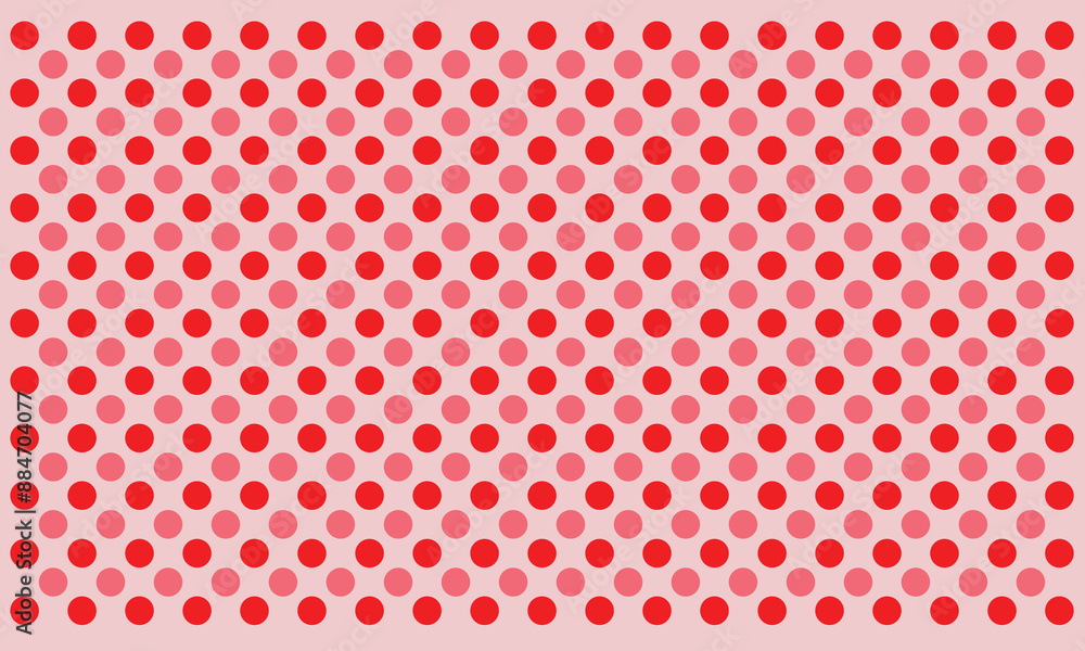 Pink red dots seamless pattern, polka dots pink red background. Pink red dots seamless pattern, polka dots pink red background.