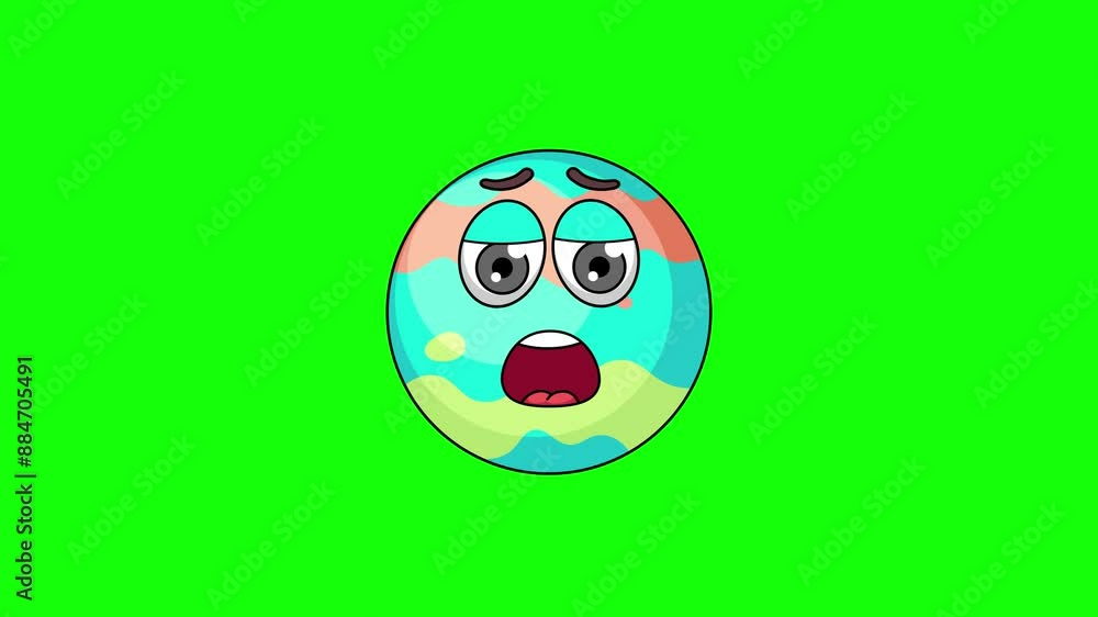 bath bomb cartoon with relief, exhaustion, or a sigh of disappointment face bath bomb cartoon with relief, exhaustion, or a sigh of disappointment face