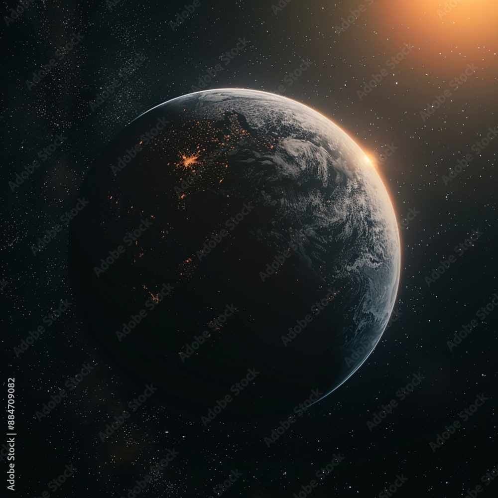 Obraz premium planet in space