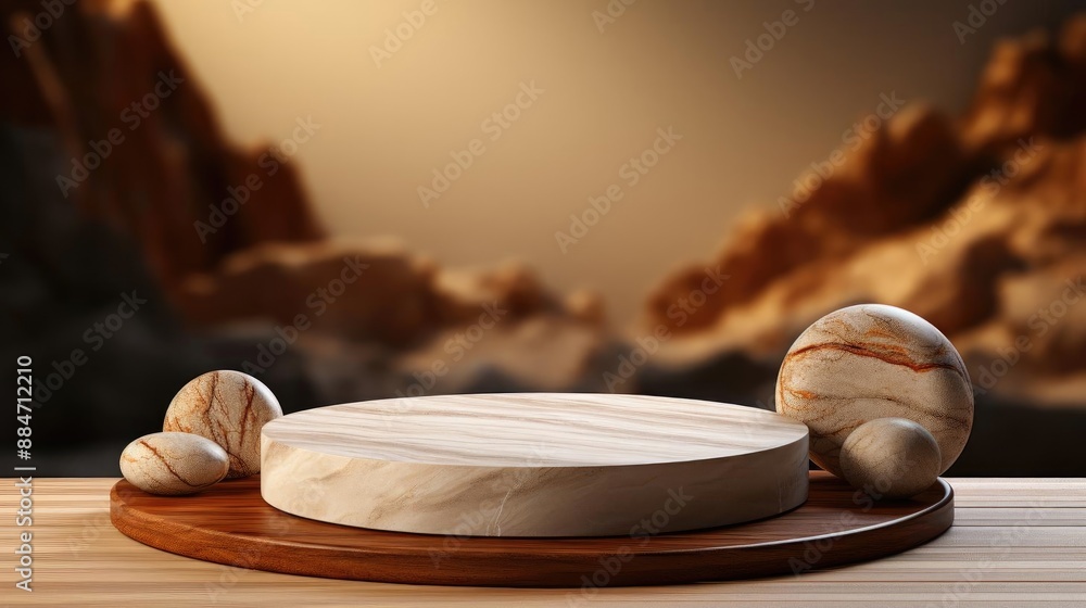 3d podium product stand or display with minimalist background and cinematic light 3d podium product stand or display with minimalist background and cinematic light