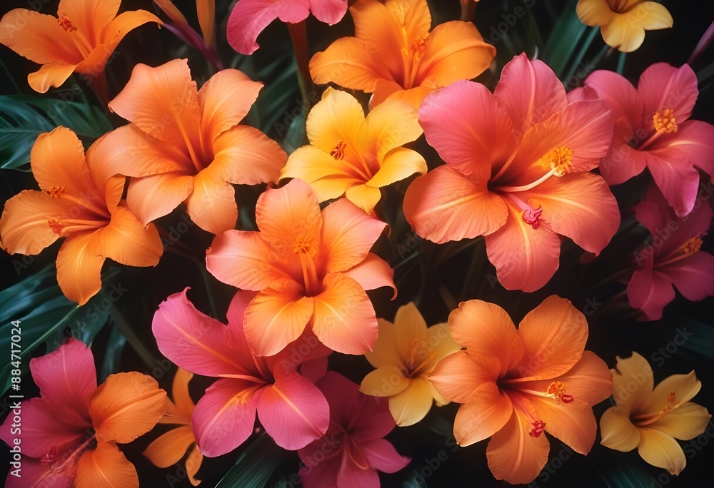 Tropical Flowers Exotic Blooms, Tropical Flowers Exotic Blooms,