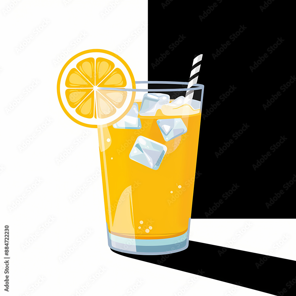 glass of orange juice glass of orange juice