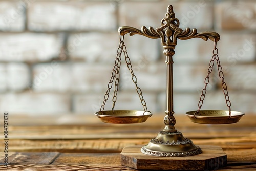 A Justice scales with copy space 