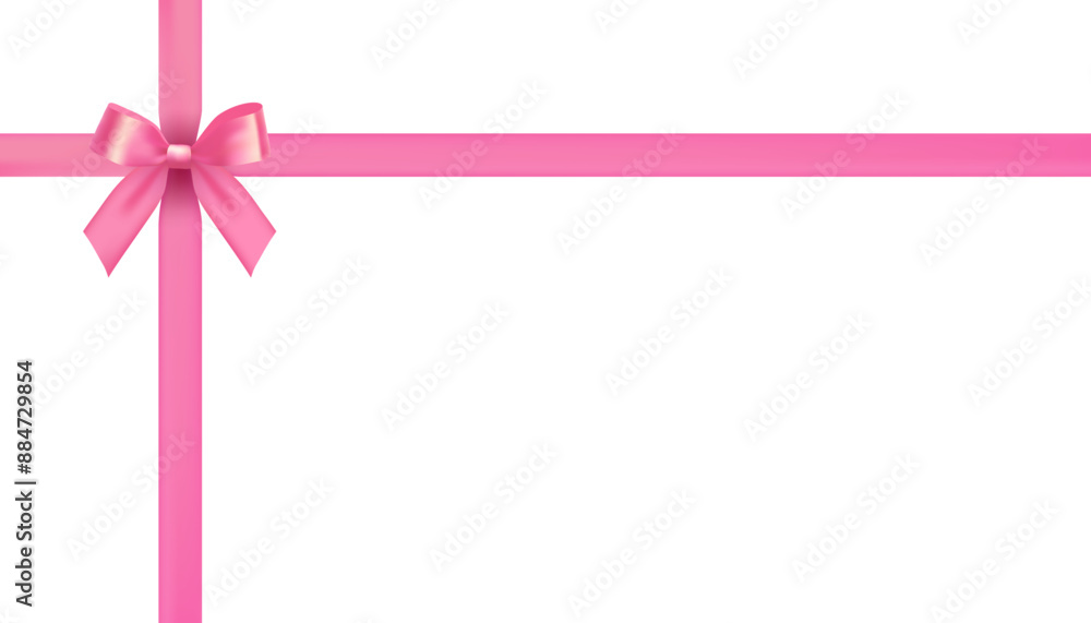 pink bow vector design material pink bow vector design material