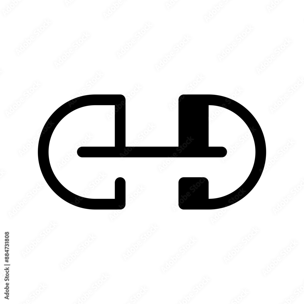 Link Icon Vector Symbol Design Illustration Link Icon Vector Symbol Design Illustration