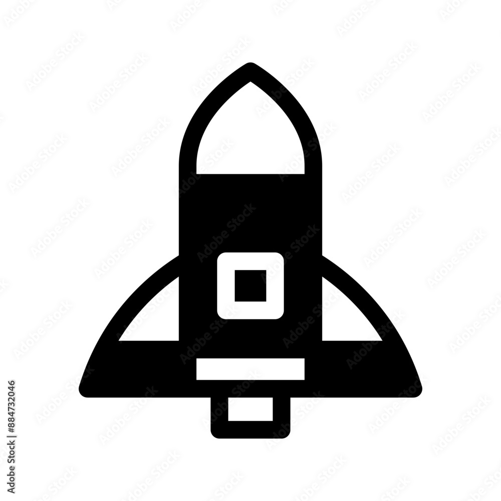 Rocket Icon Vector Symbol Design Illustration Rocket Icon Vector Symbol Design Illustration