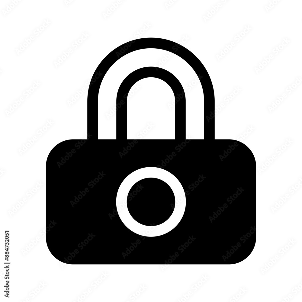 Lock Icon Vector Symbol Design Illustration Lock Icon Vector Symbol Design Illustration