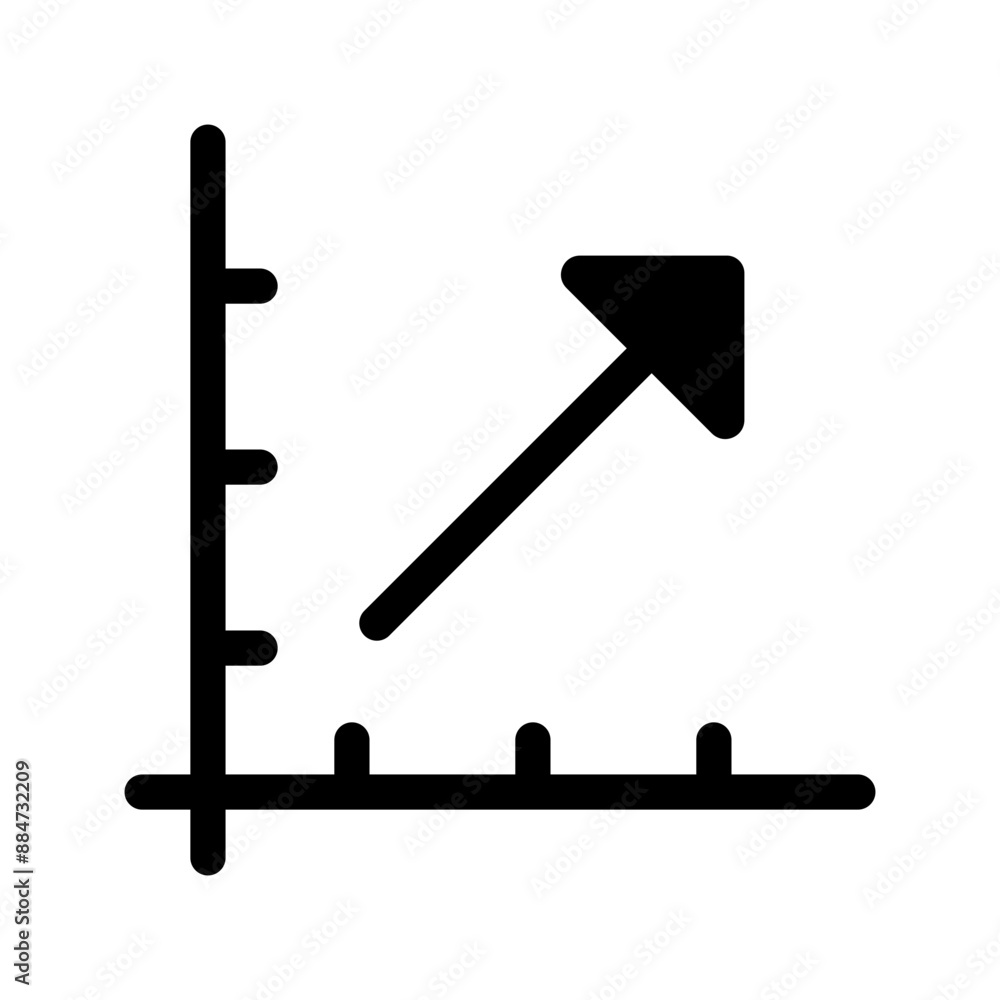 Graph Icon Vector Symbol Design Illustration Graph Icon Vector Symbol Design Illustration