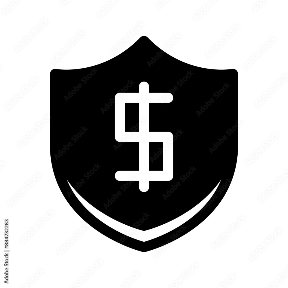 Business Insurance Icon Vector Symbol Design Illustration Business Insurance Icon Vector Symbol Design Illustration