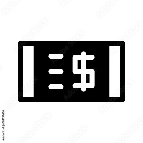 Cheque Icon Vector Symbol Design Illustration