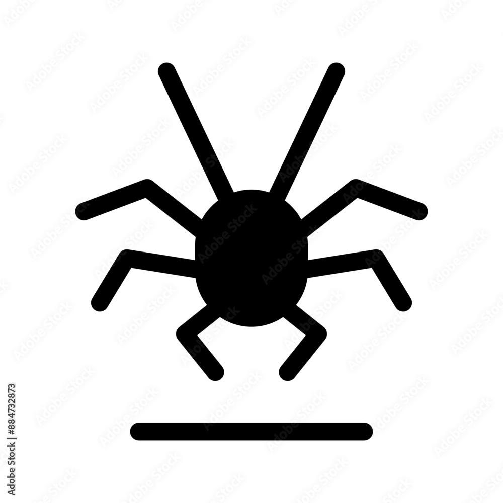 Spider Icon Vector Symbol Design Illustration Spider Icon Vector Symbol Design Illustration