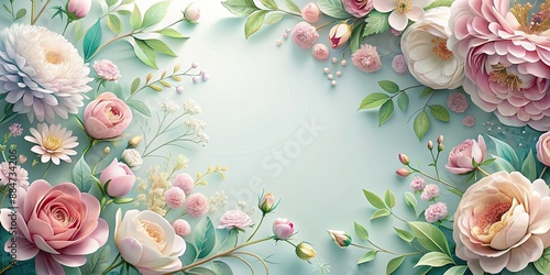 Delicate pastel floral backgrounds, flowers, pastel, soft, delicate, subtle, backgrounds, spring, summer, blooms, gentle, petals