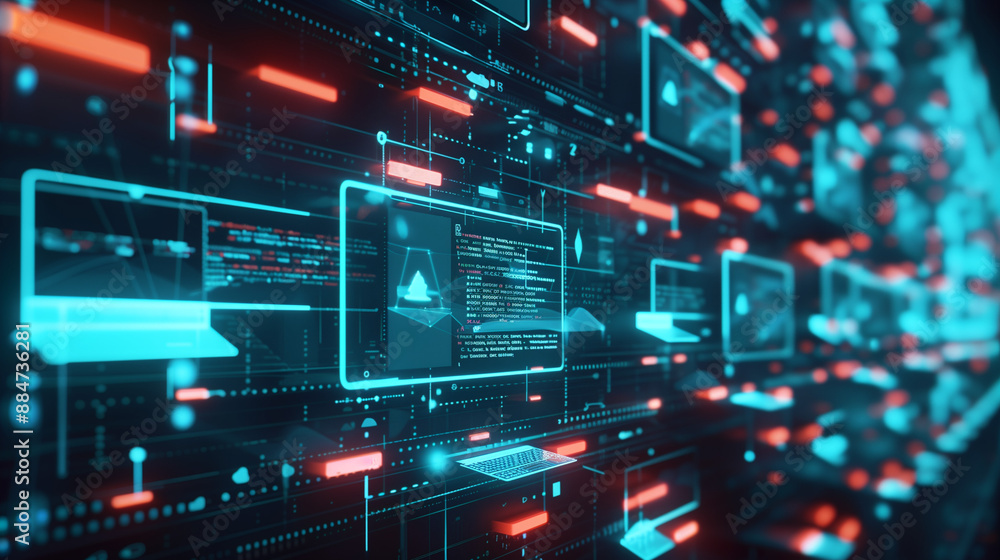 database email, a series of emails being sent out and tracked on a digital dashboard, email marketing concept. database email, a series of emails being sent out and tracked on a digital dashboard, email marketing concept.