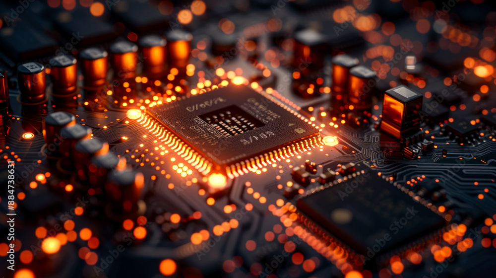 background digital of CPU background digital of CPU