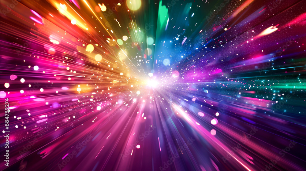 background digital of ligh speed shape of curve and spark background digital of ligh speed shape of curve and spark