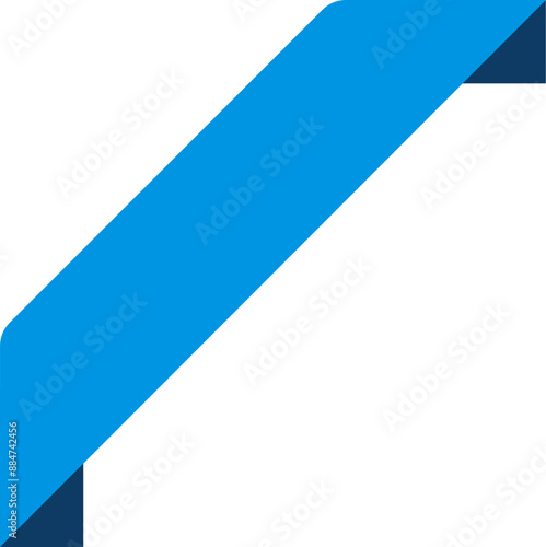 Free Download Ribbon Corner Shape - GFXLoad