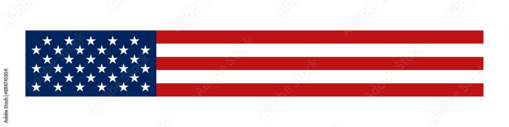 United States flag ribbon United States flag ribbon