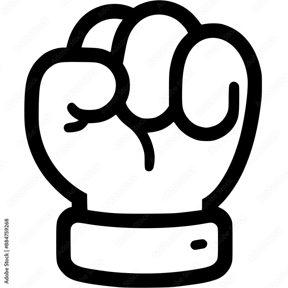 Symbol of protest hand raised up clenched into fist icon. Simple minimalistic vector in black ink drawing on transparent background Symbol of protest hand raised up clenched into fist icon. Simple minimalistic vector in black ink drawing on transparent background