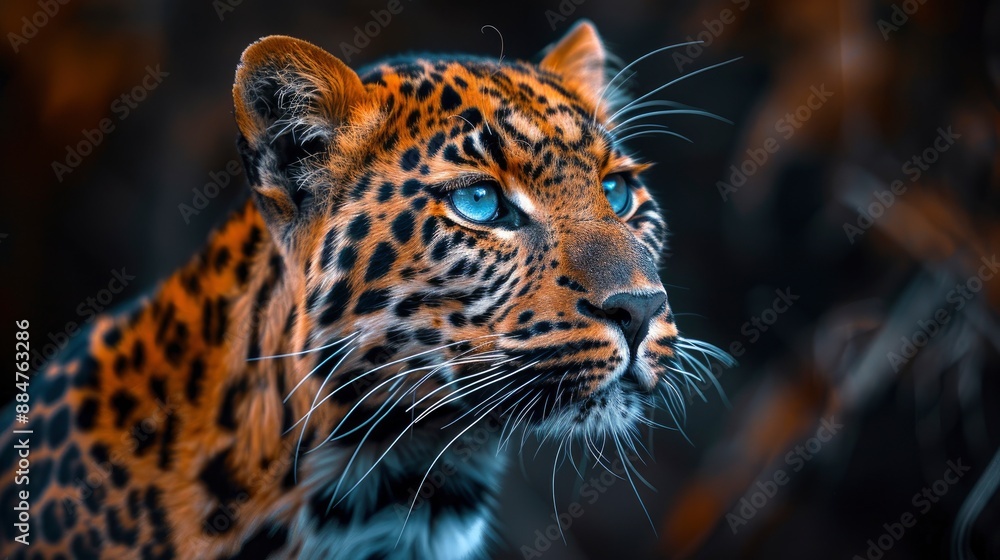 Leopard on safari, capturing the wild beauty and majesty of this magnificent animal Leopard on safari, capturing the wild beauty and majesty of this magnificent animal