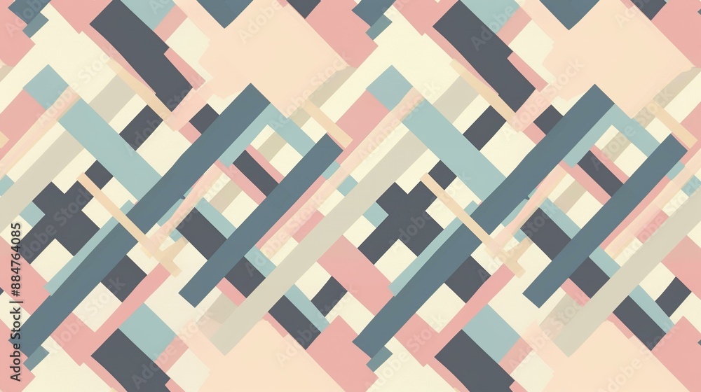 Geometric Intricacy: Rectangles and Squares in Vibrant Hues Geometric Intricacy: Rectangles and Squares in Vibrant Hues