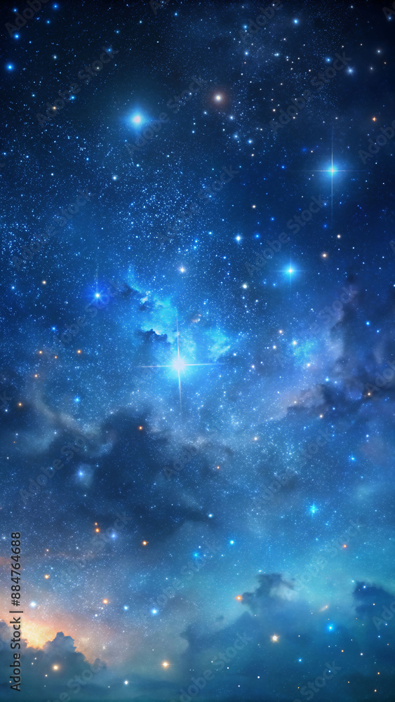 sky with stars sky with stars