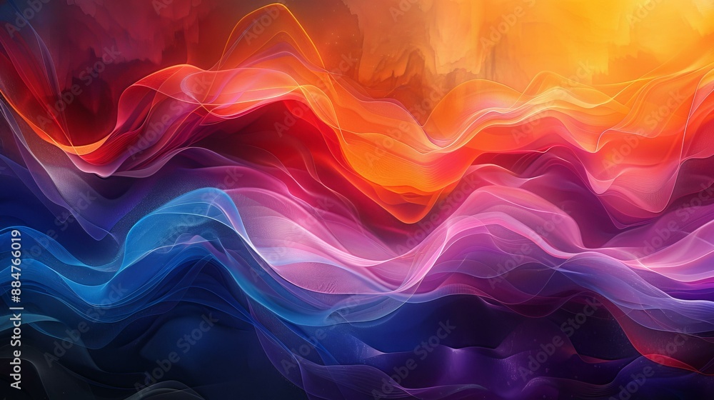 Vivid Gradients: An Abstract Symphony of Color and Motion Vivid Gradients: An Abstract Symphony of Color and Motion