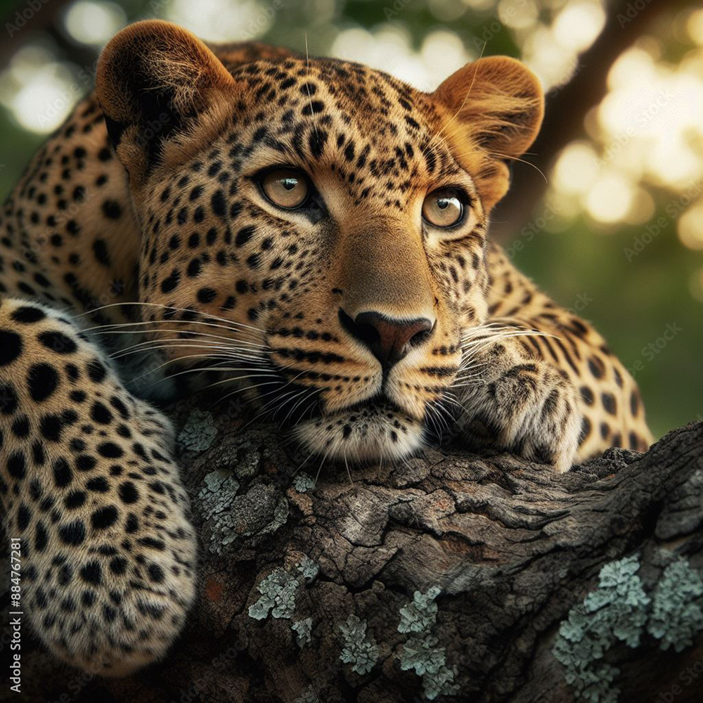 close up of leopard close up of leopard