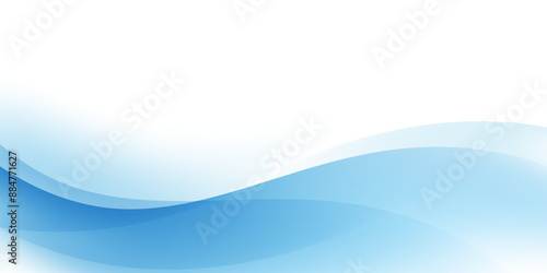 Background blue abstract wave. Vector Illustration