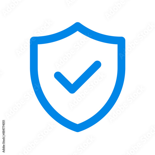 Shield with check mark icon
