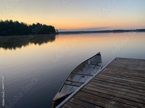 Morning Mist, Muskoka Cottage photo