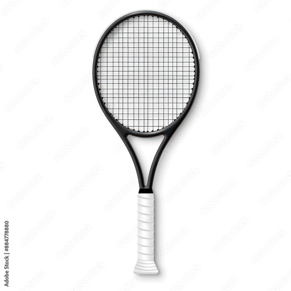 Tennis Racket Isolated on White Background Tennis Racket Isolated on White Background