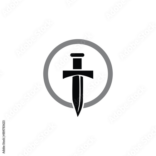 sword logo design