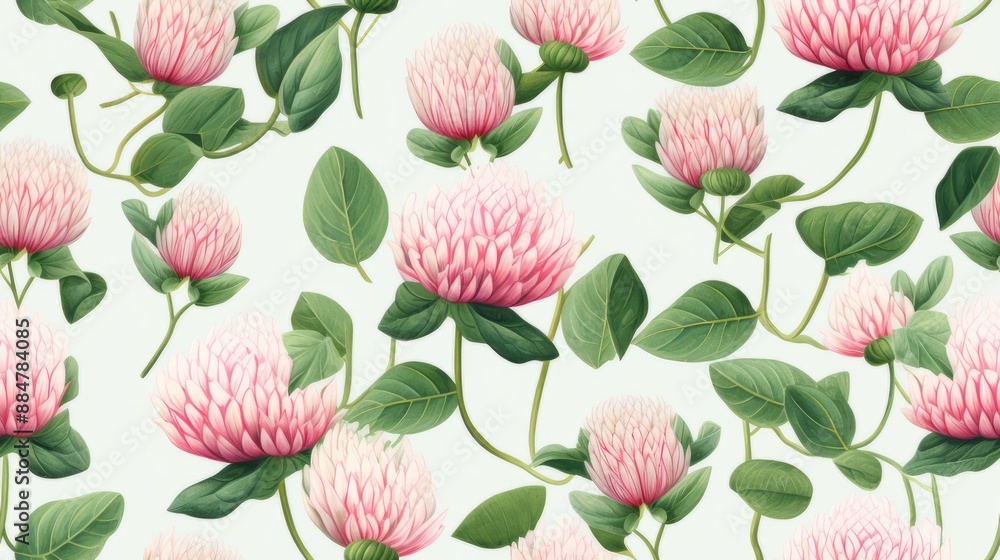 custom made wallpaper toronto digitalThe beauty of the pink Gomphrena flower pattern and green leaves bring a soft, heartfelt touch, creating the perfect backdrop for special moments.