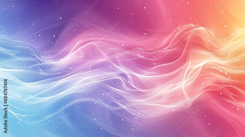 Abstract Colorful Wave Background Abstract Colorful Wave Background