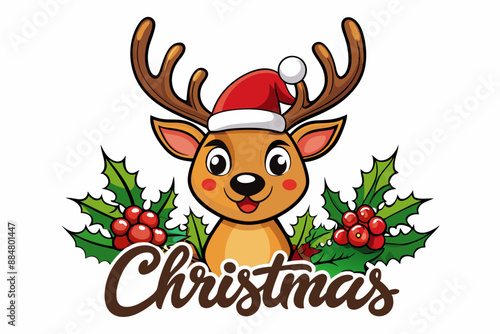 Merry Christmas vector illustration